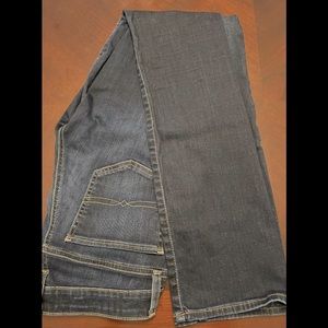 Lucky Sweet Straight dark wash. Size 4 long. Like new.